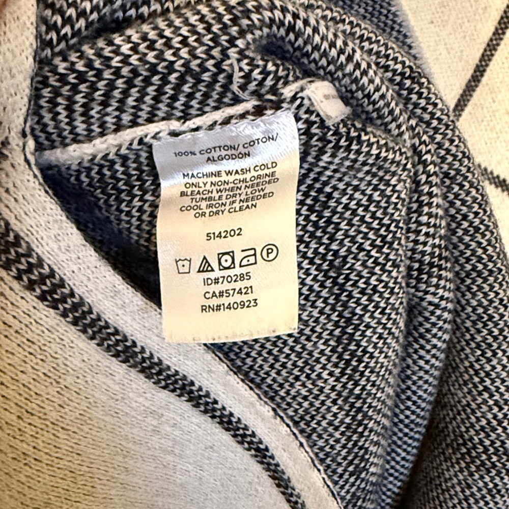 LOFT windowpane mock neck sweater - Picture 5 of 5